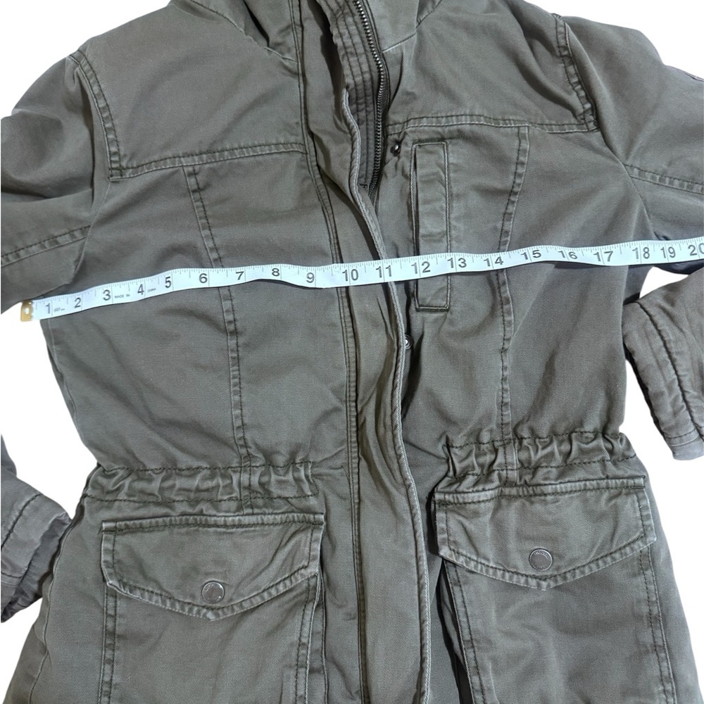 Hollister Green Hooded Utility Jacket - Picture 4 of 8